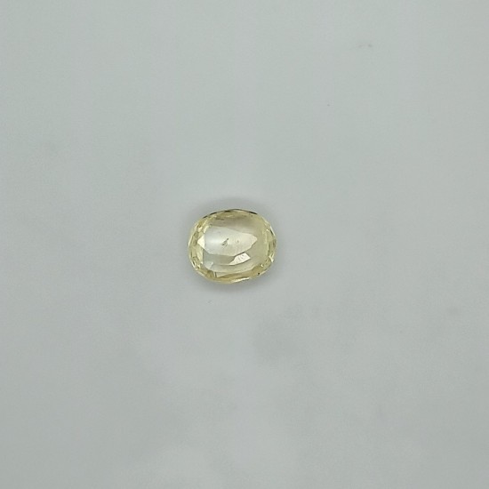 Yellow Sapphire (Pukhraj) 4.95 Ct Lab Tested